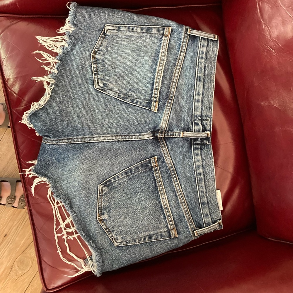 Agolde Parker Cut Off Shorts 27